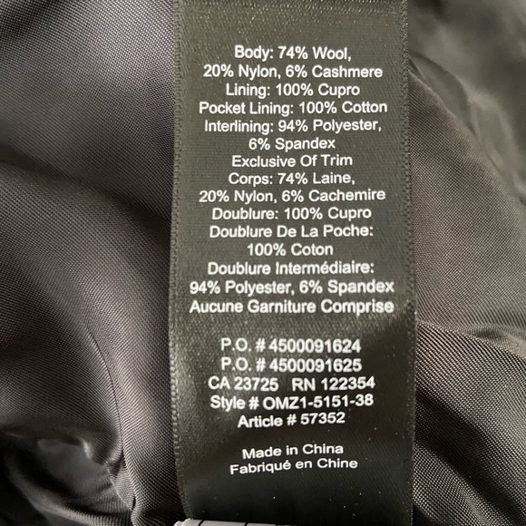 Babaton Spencer Coat - Size S - Picture 6 of 6